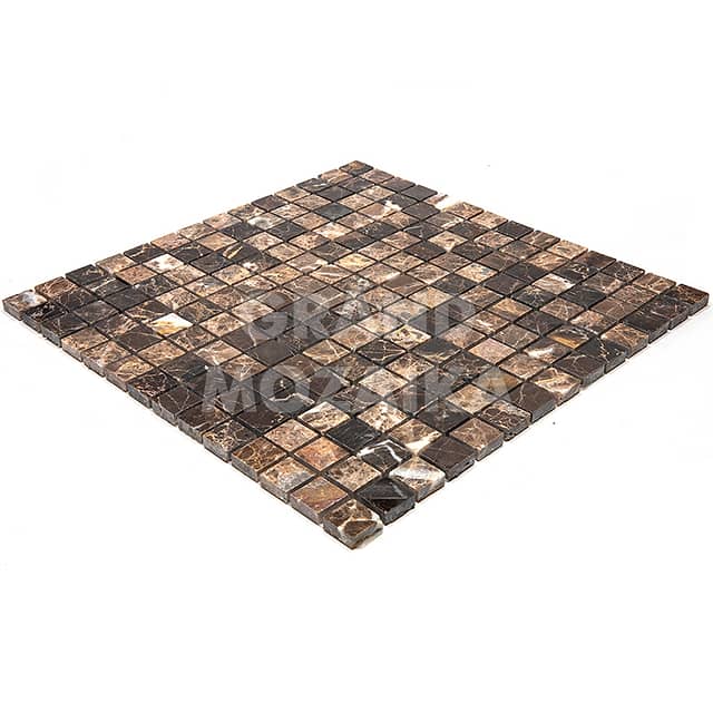 Мозаика из мрамора Emperador Dark, серия Adriatica