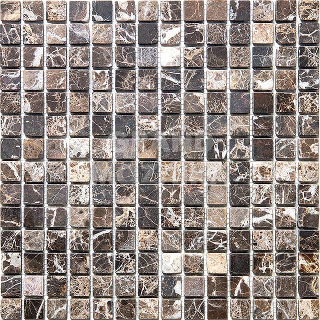 Мозаика из мрамора Emperador Dark, серия Adriatica