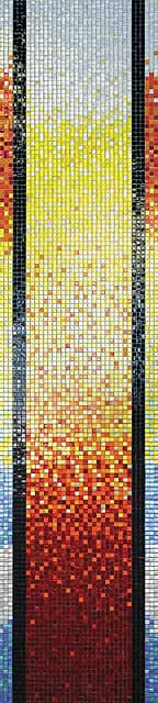 Стеклянная мозаика серия Растяжки-композиции