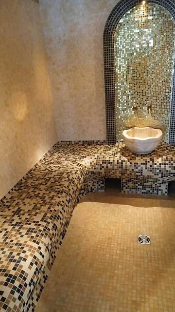 Стеклянная мозаика, серия Alma Pool (на сетке)