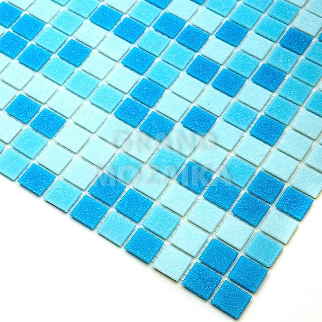 Стеклянная мозаика, серия Alma Pool (на сетке)