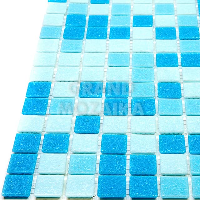 Стеклянная мозаика, серия Alma Pool (на сетке)