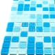 Стеклянная мозаика, серия Alma Pool (на сетке)