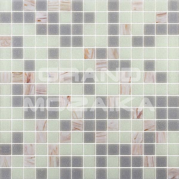 Стеклянная мозаика, серия Alma Pool (на сетке)