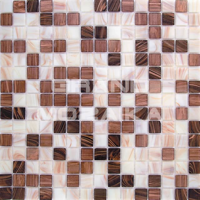 Стеклянная мозаика, серия Alma Pool (на сетке)