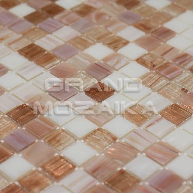 Стеклянная мозаика, серия Alma Pool (на сетке)