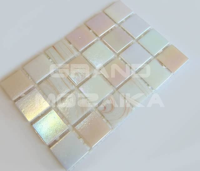 Стеклянная мозаика, серия Alma Pool (на сетке)