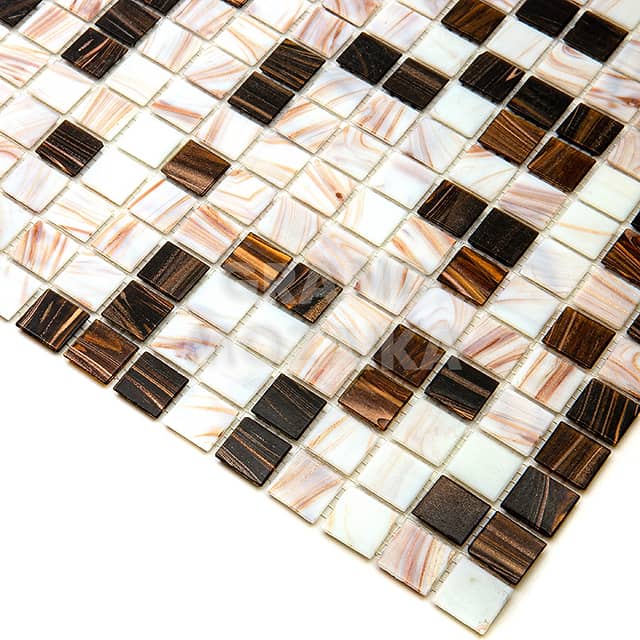 Стеклянная мозаика, серия Alma Pool (на сетке)