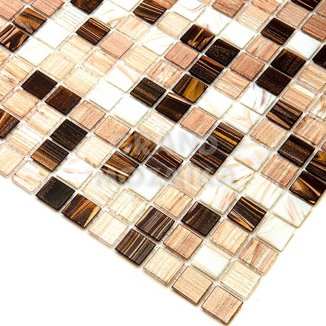 Стеклянная мозаика, серия Alma Pool (на сетке)