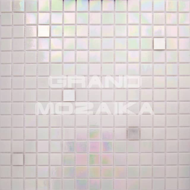 Стеклянная мозаика с формованным золотом, серия Alma mix gold