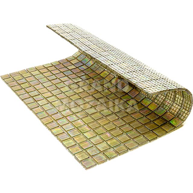 Прозрачная мозаика с добавлением иридия, серия Art