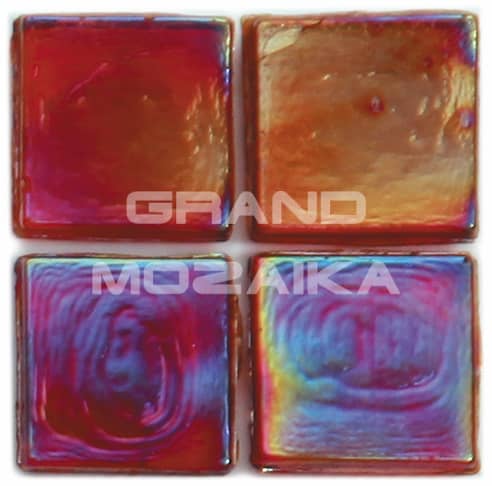 Прозрачная мозаика с добавлением иридия, серия Art