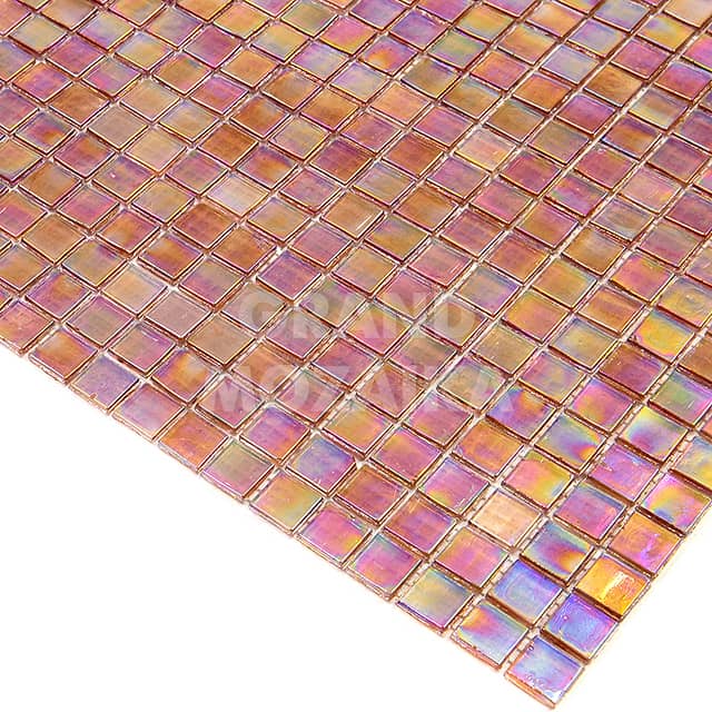 Прозрачная мозаика с добавлением иридия, серия Art