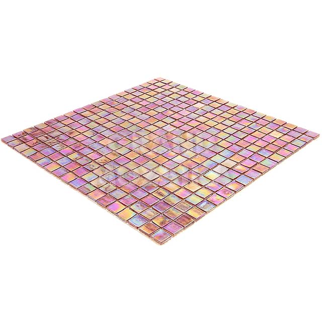 Прозрачная мозаика с добавлением иридия, серия Art