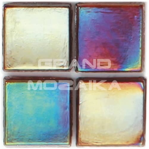 Прозрачная мозаика с добавлением иридия, серия Art
