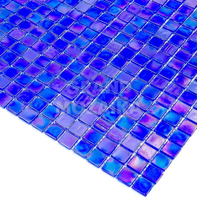 Прозрачная мозаика с добавлением иридия, серия Art