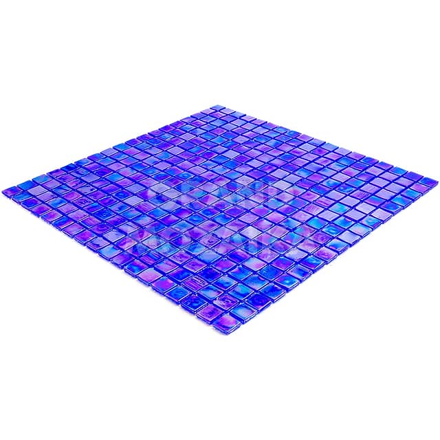 Прозрачная мозаика с добавлением иридия, серия Art