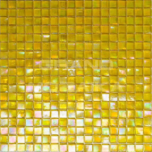 Прозрачная мозаика с добавлением иридия, серия Art