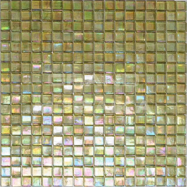Прозрачная мозаика с добавлением иридия, серия Art