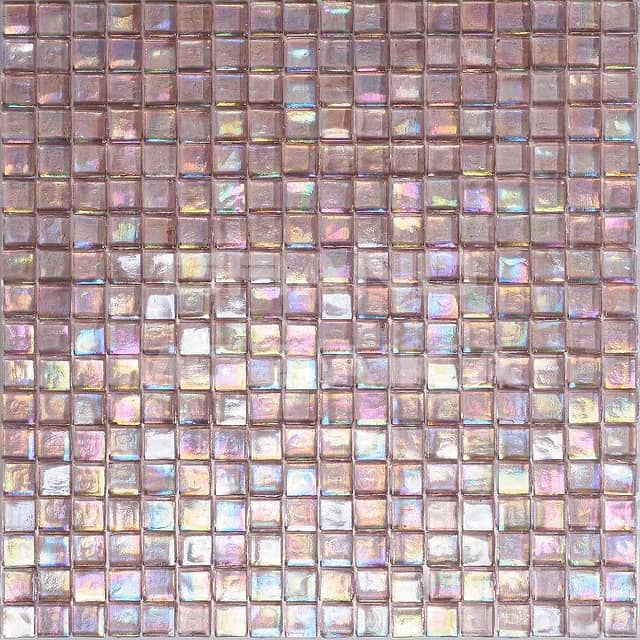 Прозрачная мозаика с добавлением иридия, серия Art