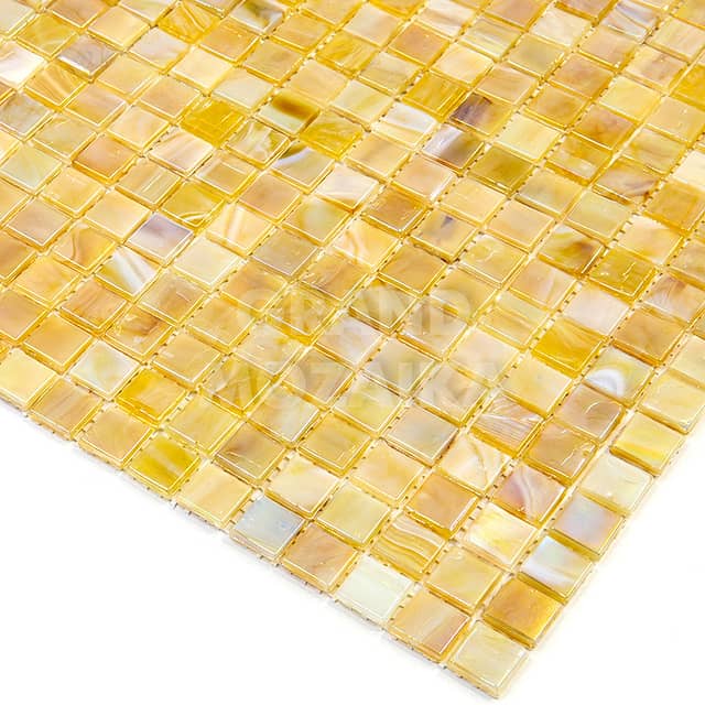 Стеклянная мозаика с добавлением иридия, серия Flicker