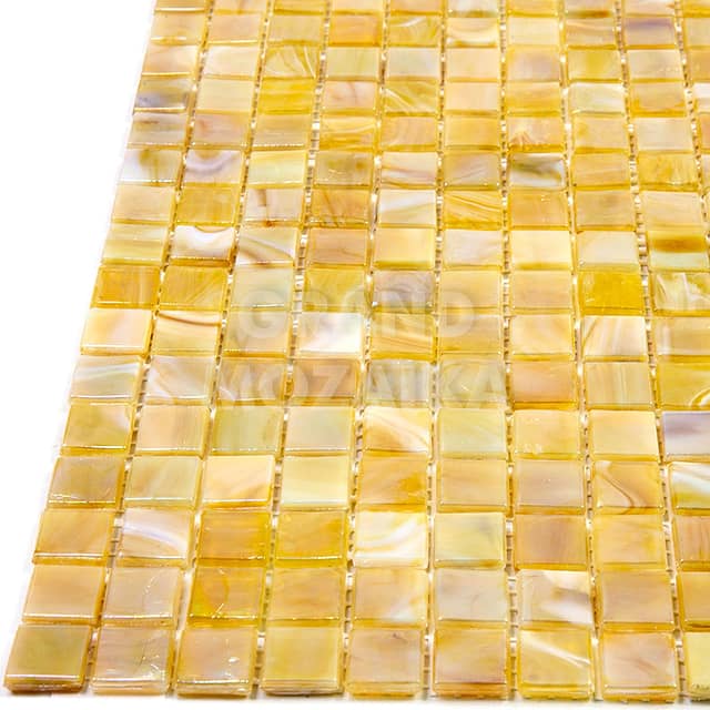 Стеклянная мозаика с добавлением иридия, серия Flicker