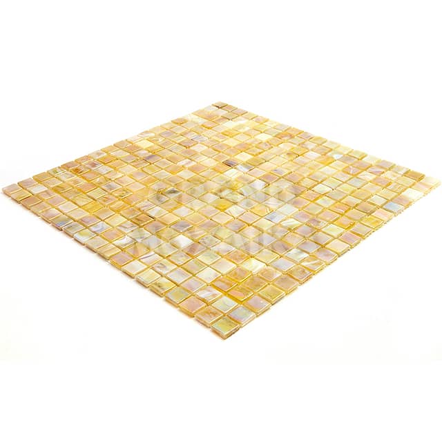 Стеклянная мозаика с добавлением иридия, серия Flicker