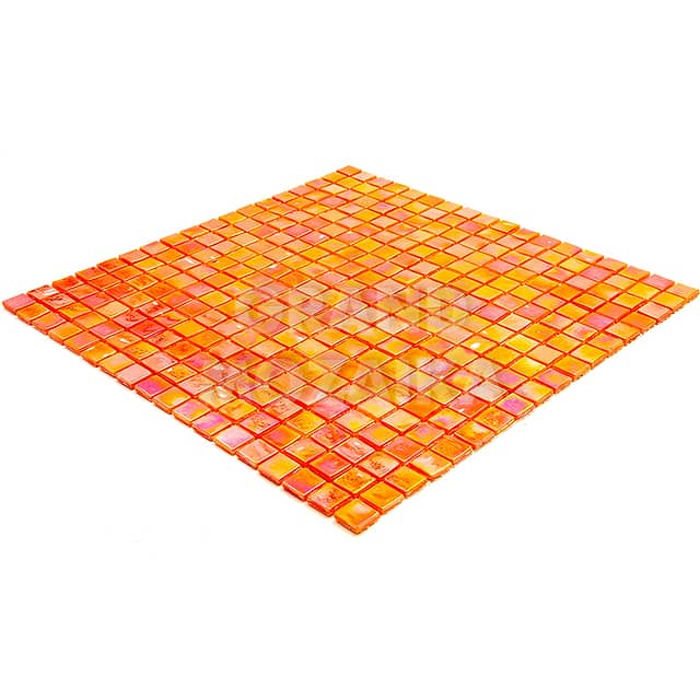 Стеклянная мозаика с добавлением иридия, серия Flicker