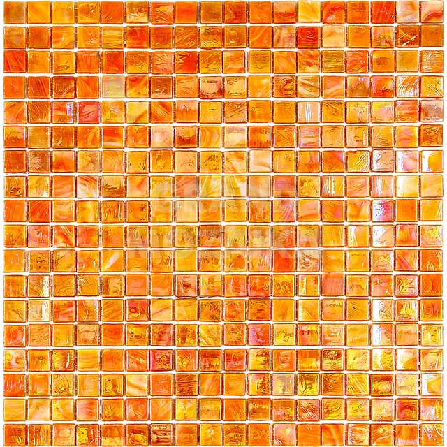 Стеклянная мозаика с добавлением иридия, серия Flicker