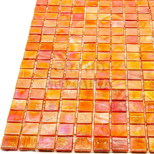 Стеклянная мозаика с добавлением иридия, серия Flicker