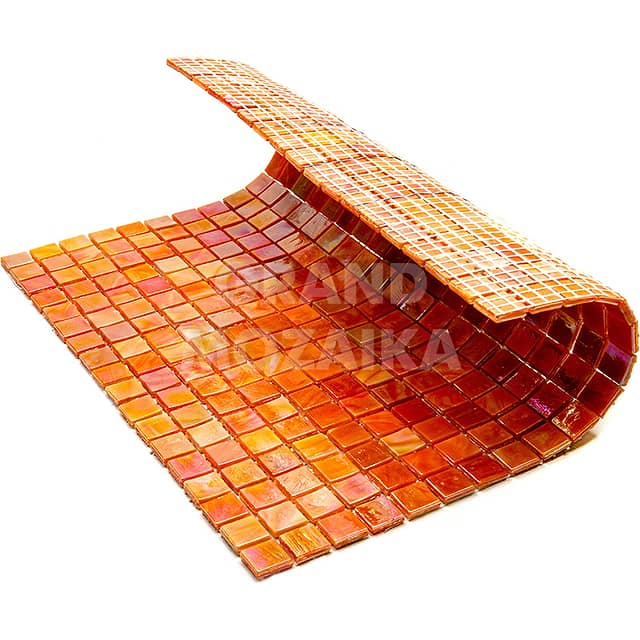 Стеклянная мозаика с добавлением иридия, серия Flicker