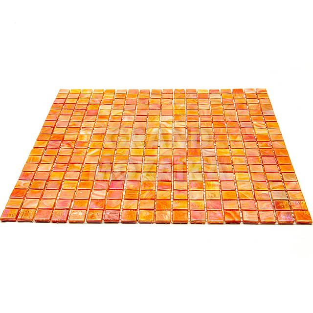 Стеклянная мозаика с добавлением иридия, серия Flicker