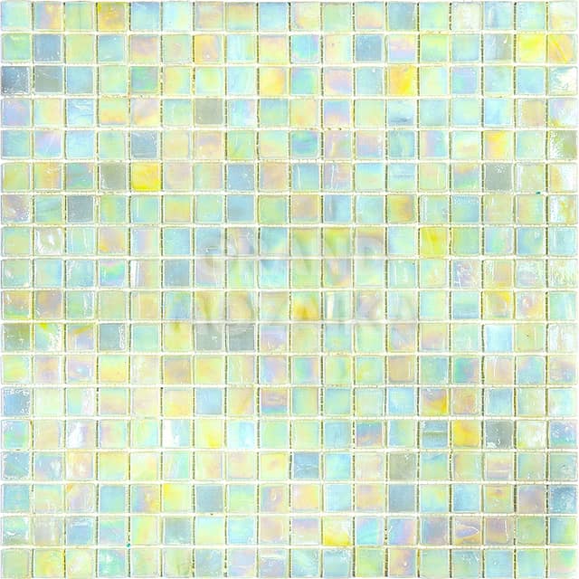 Стеклянная мозаика с добавлением иридия, серия Flicker