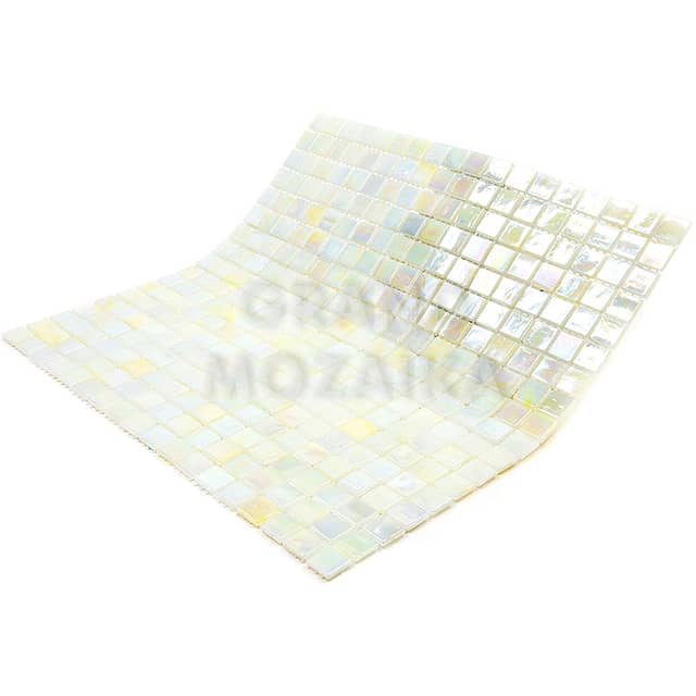 Стеклянная мозаика с добавлением иридия, серия Flicker