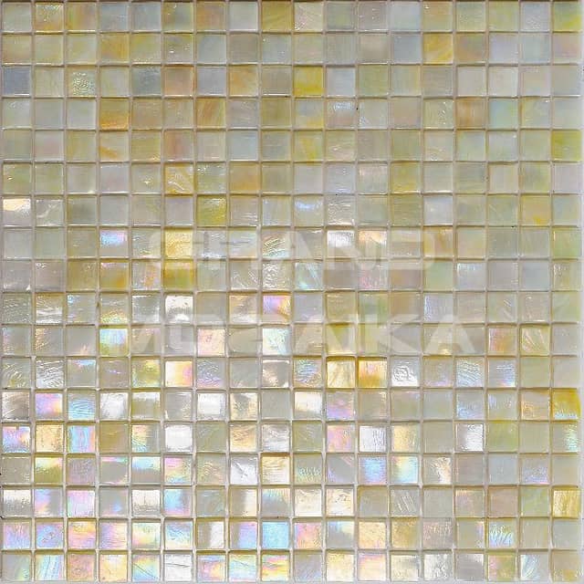 Стеклянная мозаика с добавлением иридия (ND40), серия Flicker