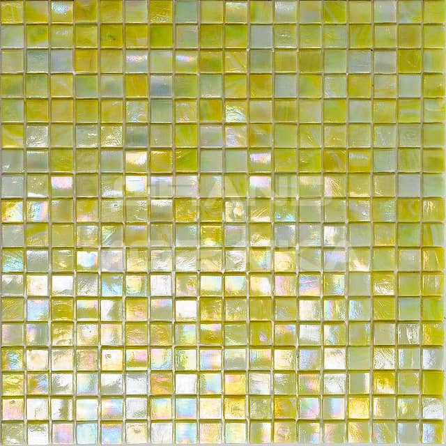 Стеклянная мозаика с добавлением иридия, серия Flicker