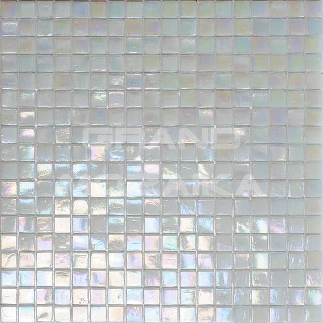 Стеклянная мозаика с добавлением иридия, серия Flicker