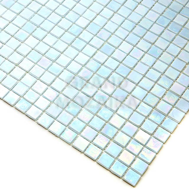 Стеклянная мозаика с добавлением иридия(NE18), серия Flicker