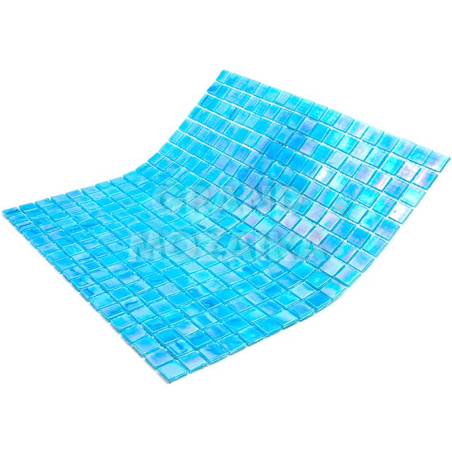 Стеклянная мозаика с добавлением иридия, серия Flicker