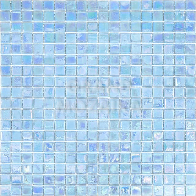 Стеклянная мозаика с добавлением иридия, серия Flicker