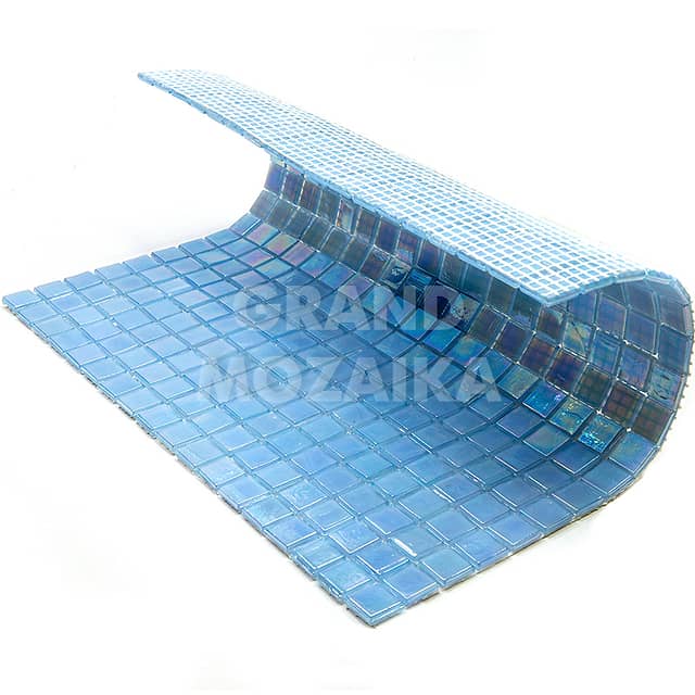 Стеклянная мозаика с добавлением иридия, серия Flicker