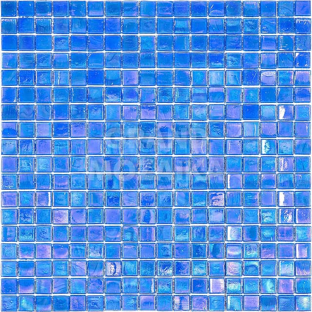 Стеклянная мозаика с добавлением иридия, серия Flicker