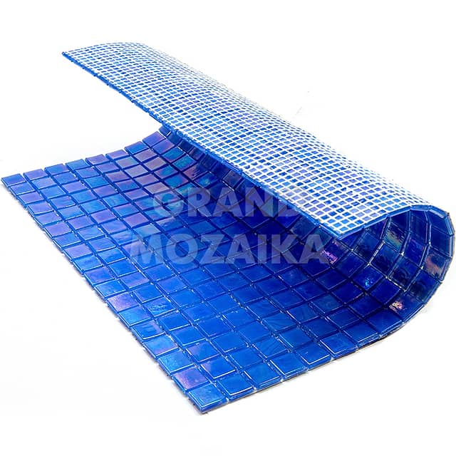 Стеклянная мозаика с добавлением иридия, серия Flicker