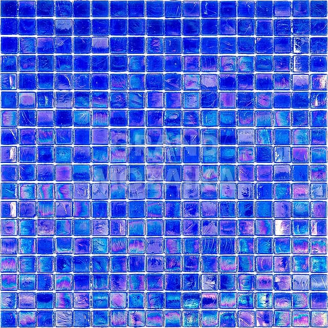 Стеклянная мозаика с добавлением иридия, серия Flicker