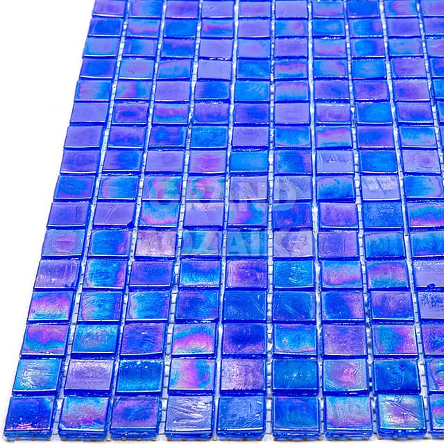 Стеклянная мозаика с добавлением иридия, серия Flicker