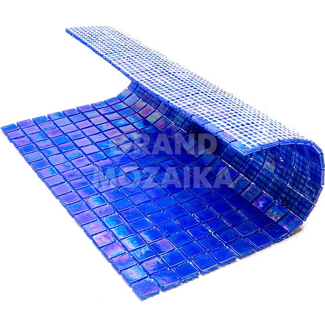 Стеклянная мозаика с добавлением иридия, серия Flicker