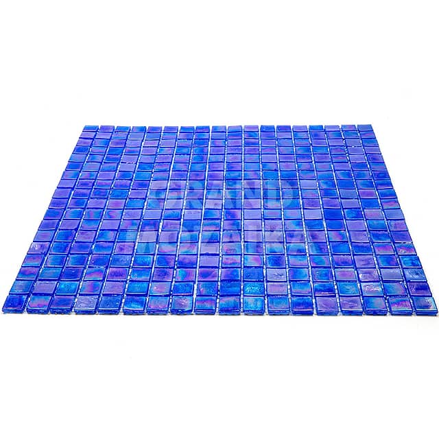 Стеклянная мозаика с добавлением иридия, серия Flicker