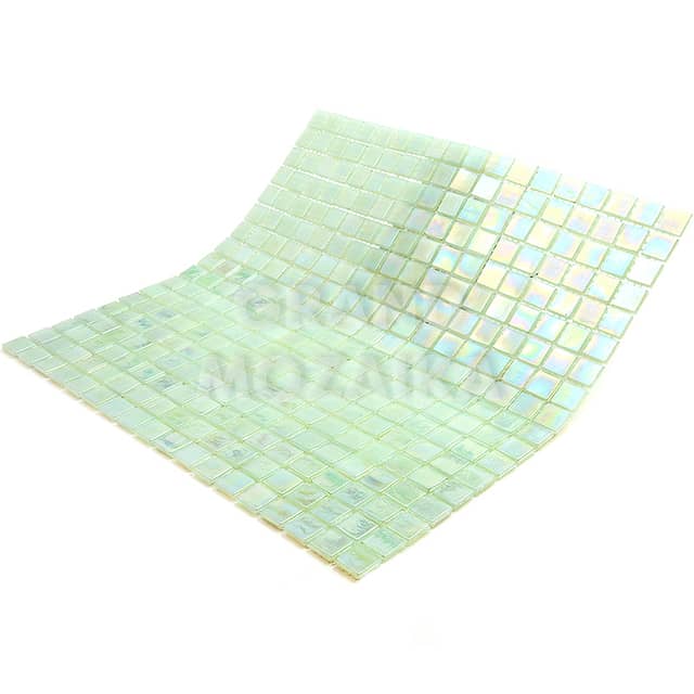 Стеклянная мозаика с добавлением иридия, серия Flicker