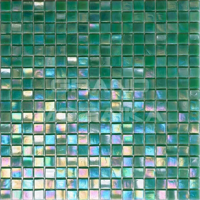 Стеклянная мозаика с добавлением иридия, серия Flicker