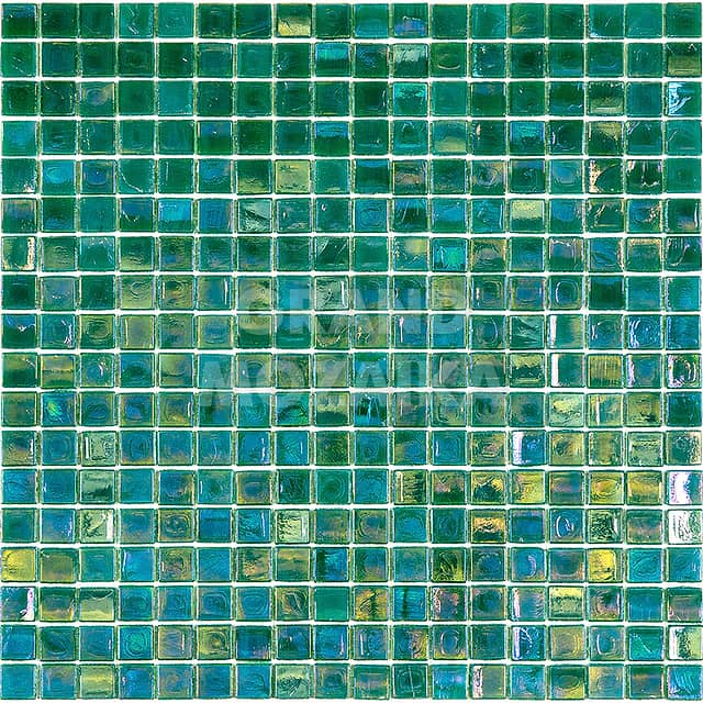 Стеклянная мозаика с добавлением иридия, серия Flicker